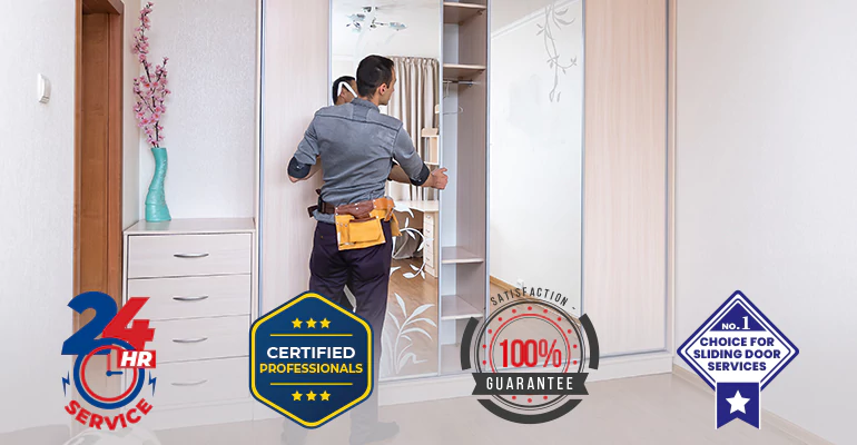 Sliding Closet Door Installation in Surfside, FL