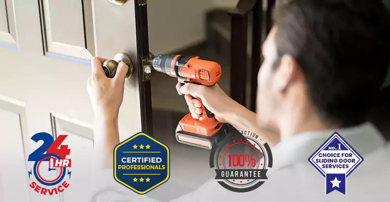Sliding Wood Door Repair in Surfside